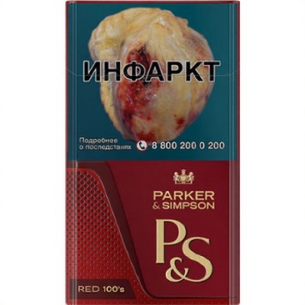 Сигареты Parker Simpson Red 100’s